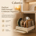 Caluniva™ PanNest Pull-Forward Cookware Organizer